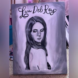 Lana Del Ray Painting